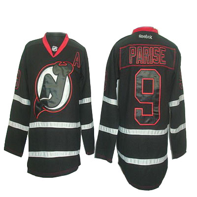 Best Quality Black Ice NHL New Jersey Devils 9 Zach Parise Hockey Jersey-2012 New